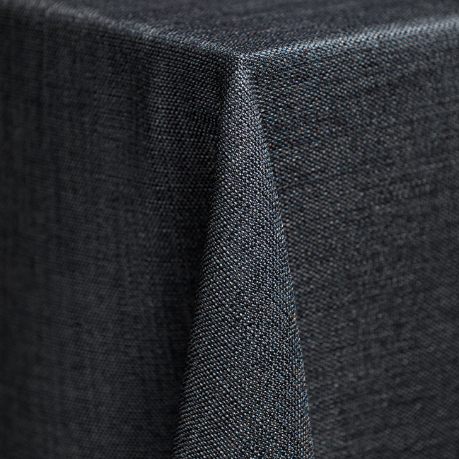 Weave Table Cloth - Charcoal - 3.9m x 2.6m